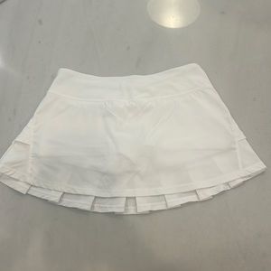 White Ivivva tennis skirt